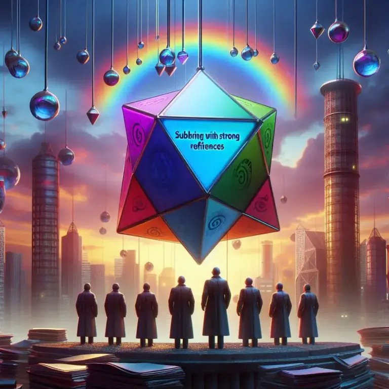 Obrazek przedstawiający subskrybowanie z wykorzystaniem silnych odniesień